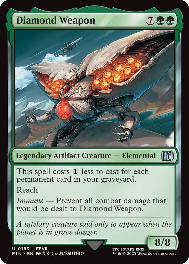 Image for Diamond Weapon (183) (Foil) (FINAL FANTASY) - Magic: The Gathering
