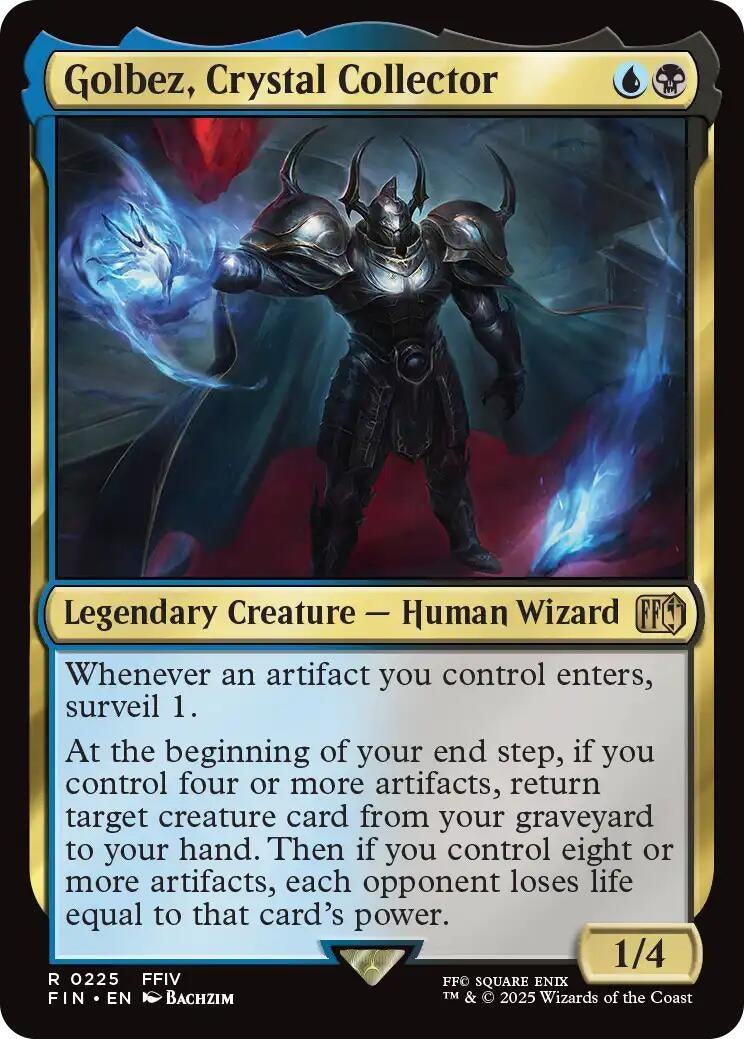 Image for Golbez, Crystal Collector (225) (Foil) (FINAL FANTASY) - Magic: The Gathering