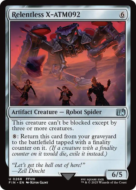 Image for Relentless X-ATM092 (268) (FINAL FANTASY) - Magic: The Gathering