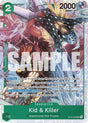 Image for Kid & Killer (ST24-002) (Foil) (Starter Deck 24: GREEN Jewelry Bonney) - One Piece Card Game