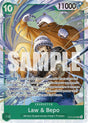 Image for Law & Bepo (ST24-004) (Foil) (Starter Deck 24: GREEN Jewelry Bonney) - One Piece Card Game