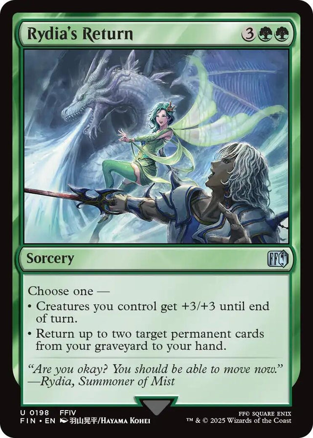 Image for Rydia's Return (198) (Foil) (FINAL FANTASY) - Magic: The Gathering