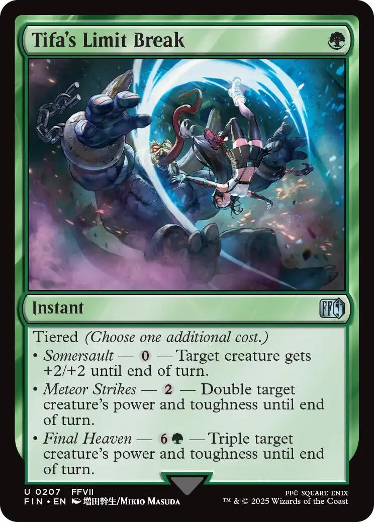 Image for Tifa's Limit Break (207) (FINAL FANTASY) - Magic: The Gathering