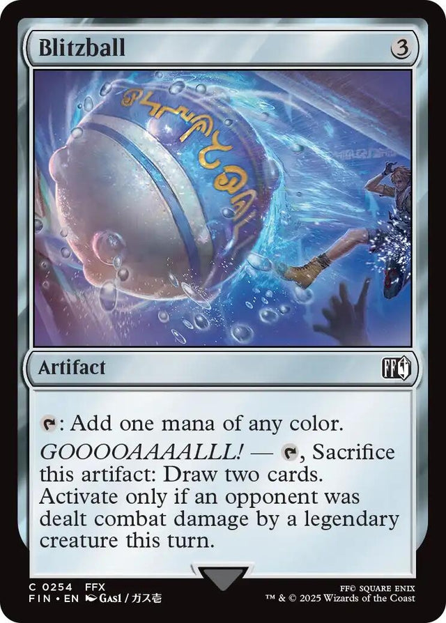 Image for Japanese Magic: The Gathering - Blitzball (254) (Foil) (FINAL FANTASY) - Magic: The Gathering