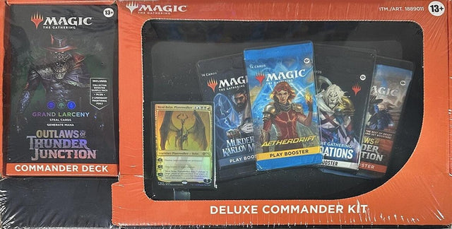 Image for Outlaws of Thunder Junction Deluxe Commander Kit - Grand Larceny - Magic: The Gathering