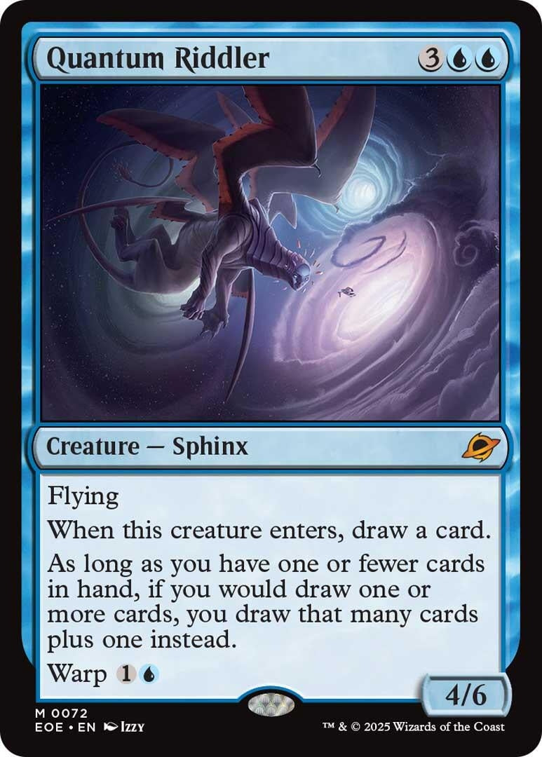 Image for Quantum Riddler (72) (Edge of Eternities) - Magic: The Gathering