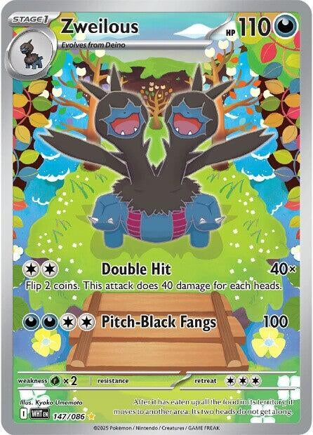 Image for Zweilous (147/086) (SV: White Flare) - Pokemon