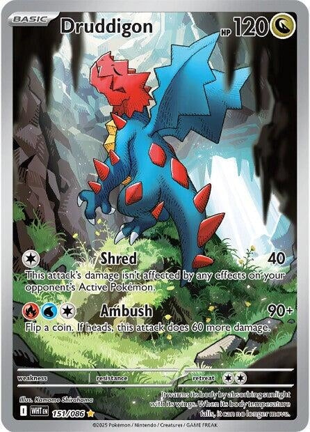 Druddigon (151/086) (SV: White Flare)