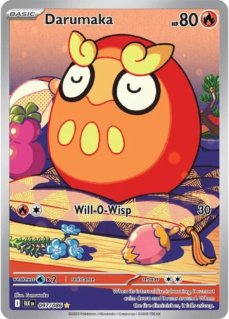 Image for Darumaka (097/086) (SV: Black Bolt) - Pokemon