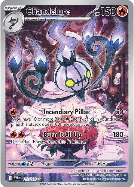 Image for Chandelure (103/086) (SV: White Flare) - Pokemon