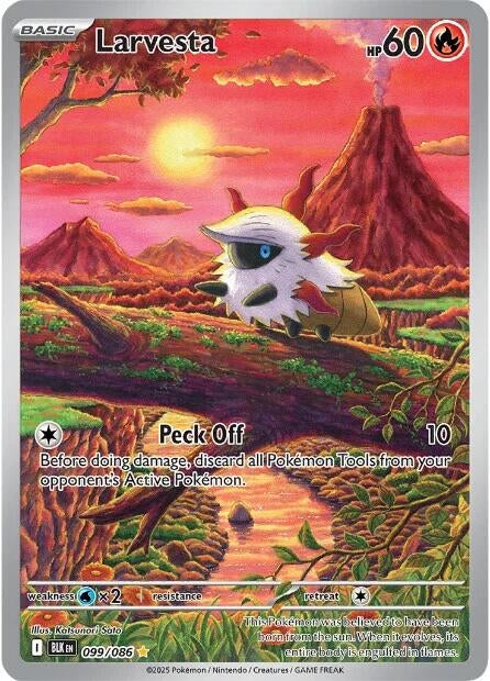Larvesta (099/086) (SV: Black Bolt)