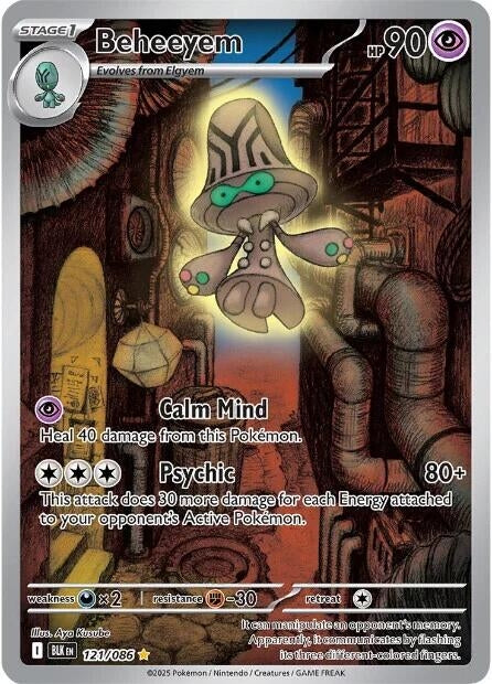 Beheeyem (121/086) (SV: Black Bolt)