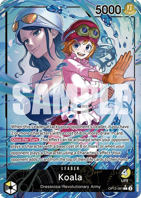Image for Koala (081) (Alternate Art) (OP12-081) (Foil) (Legacy of the Master) - One Piece Card Game