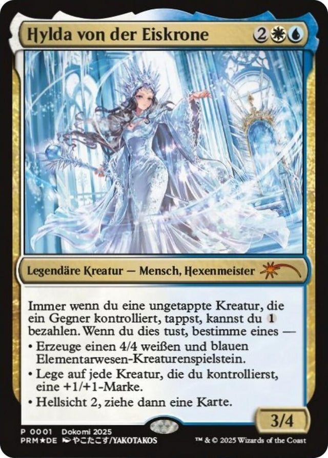 Image for Hylda of the Icy Crown (German) (1) (Foil) (Unique and Miscellaneous Promos) (UMP) - Magic: The Gathering