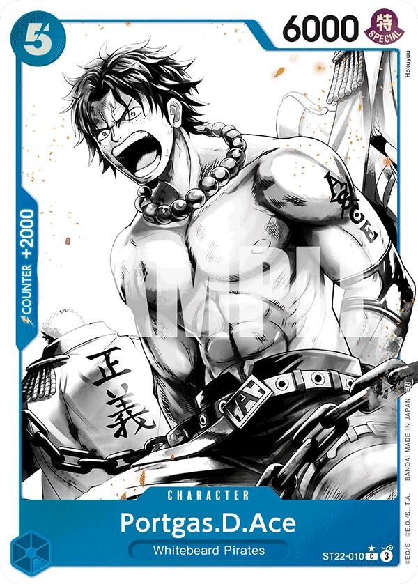 Image for Portgas.D.Ace (Parallel) (ST22-010) (Foil) (Starter Deck 22: Ace & Newgate) - One Piece Card Game