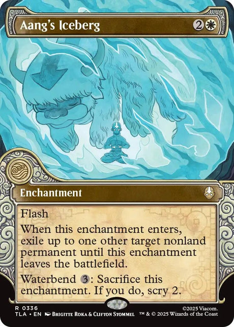 Image for Aang's Iceberg (Showcase) (336) (Foil) (Avatar: The Last Airbender) - Magic: The Gathering