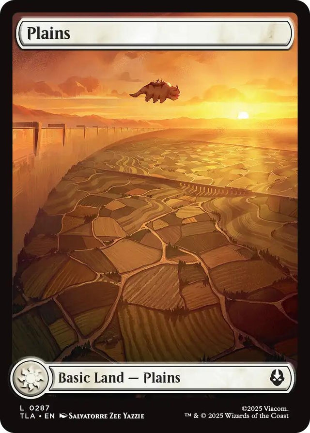 Image for Plains (0287) (287) (Foil) (Avatar: The Last Airbender) - Magic: The Gathering