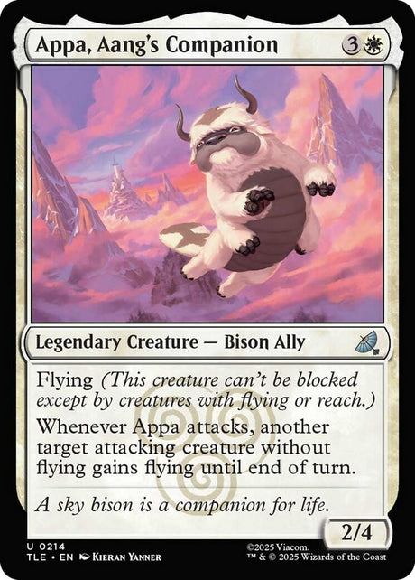 Image for Appa, Aang's Companion (0214) (214) (Foil) (Avatar: The Last Airbender: Eternal-Legal) - Magic: The Gathering