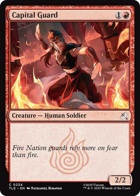 Image for Capital Guard (0234) (234) (Foil) (Avatar: The Last Airbender: Eternal-Legal) - Magic: The Gathering