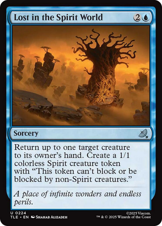 Image for Lost in the Spirit World (224) (Foil) (Avatar: The Last Airbender: Eternal-Legal) - Magic: The Gathering