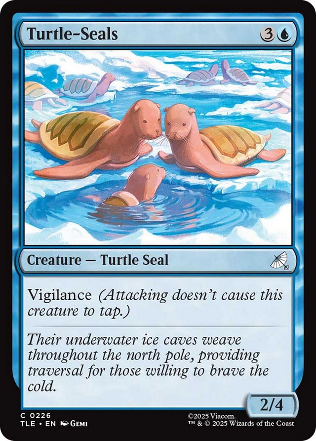 Image for Turtle-Seals (226) (Foil) (Avatar: The Last Airbender: Eternal-Legal) - Magic: The Gathering
