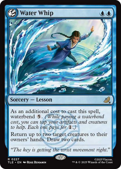 Image for Water Whip (227) (Foil) (Avatar: The Last Airbender: Eternal-Legal) - Magic: The Gathering