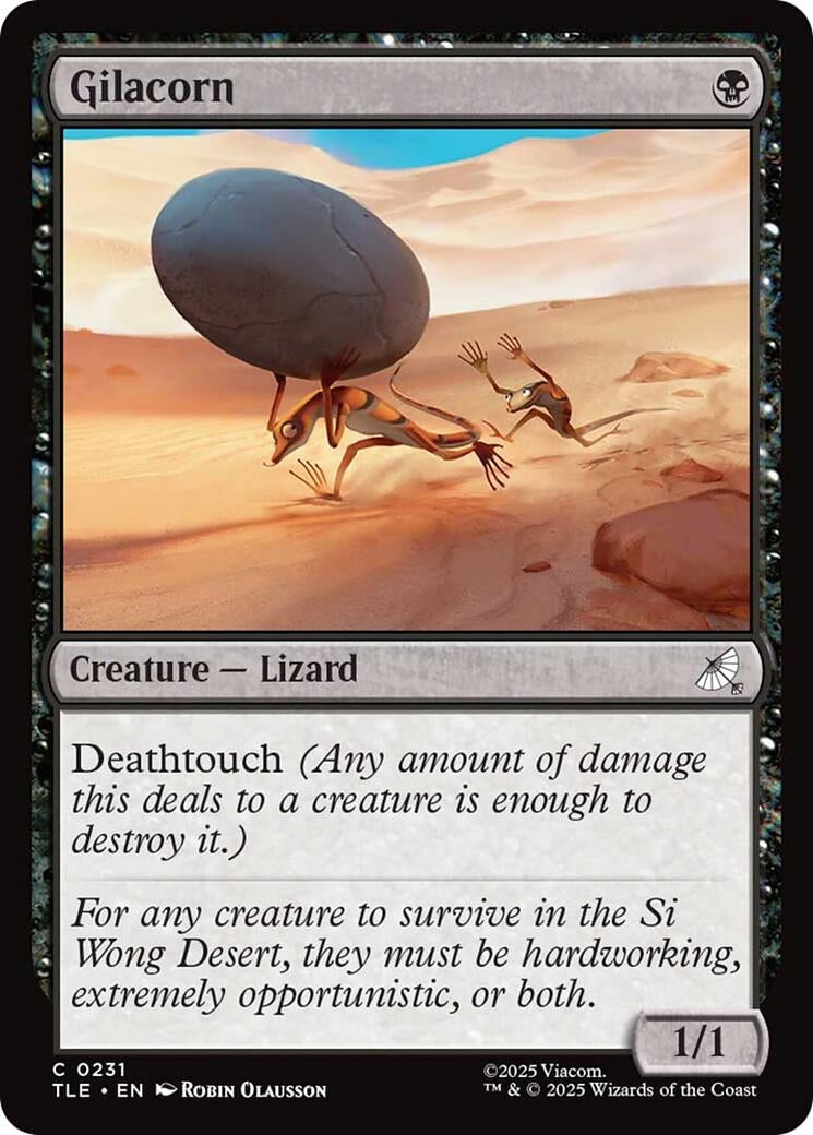Image for Gilacorn (231) (Foil) (Avatar: The Last Airbender: Eternal-Legal) - Magic: The Gathering