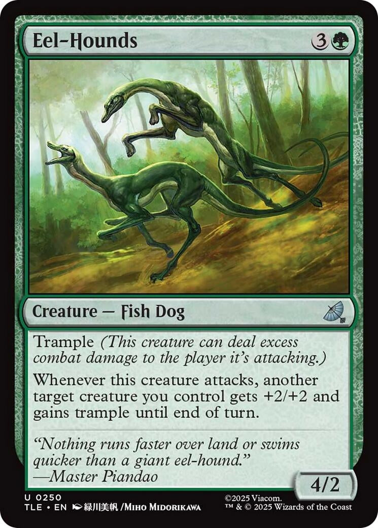 Image for Eel-Hounds (250) (Foil) (Avatar: The Last Airbender: Eternal-Legal) - Magic: The Gathering
