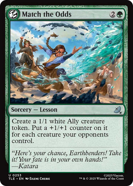 Image for Match the Odds (253) (Foil) (Avatar: The Last Airbender: Eternal-Legal) - Magic: The Gathering