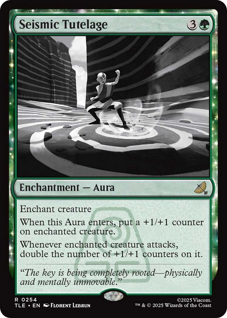 Image for Seismic Tutelage (254) (Foil) (Avatar: The Last Airbender: Eternal-Legal) - Magic: The Gathering