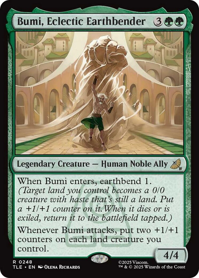 Image for Bumi, Eclectic Earthbender (248) (Foil) (Avatar: The Last Airbender: Eternal-Legal) - Magic: The Gathering