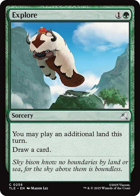 Image for Explore (259) (Foil) (Avatar: The Last Airbender: Eternal-Legal) - Magic: The Gathering