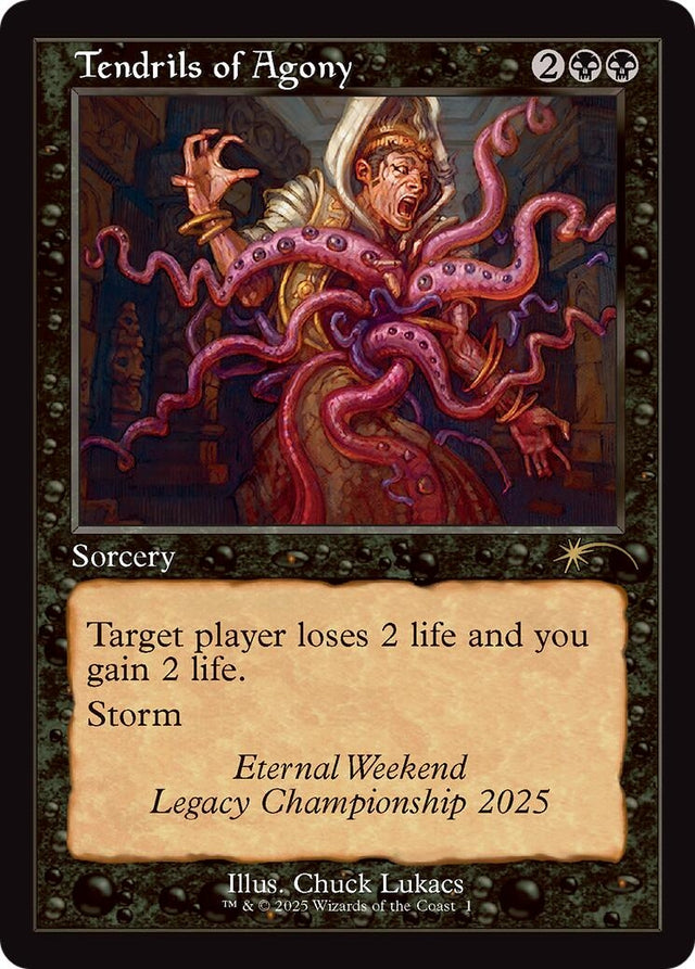 Image for Tendrils of Agony (Retro Frame) (Eternal Weekend 2025 Promo) (1) (Unique and Miscellaneous Promos) (UMP) - Magic: The Gathering