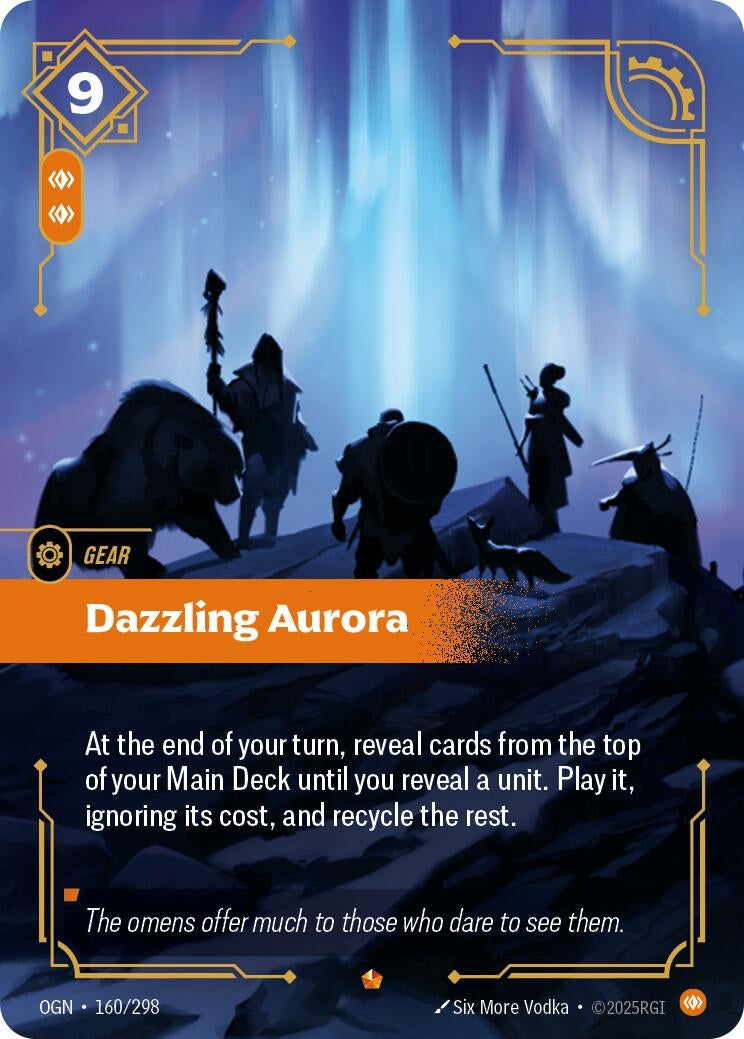 Image for Dazzling Aurora (160/298) (Origins) - Riftbound: League of Legends Trading Card Game