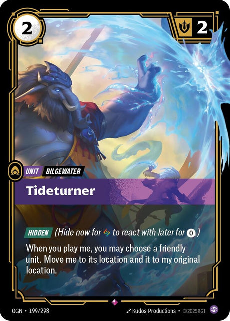Image for Tideturner (199/298) (Origins) - Riftbound: League of Legends Trading Card Game