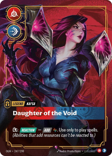 Image for Kai'Sa - Daughter of the Void (247/298) (Origins) - Riftbound: League of Legends Trading Card Game