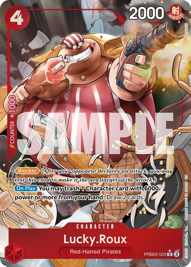 Image for Lucky.Roux (Alternate Art) (PRB02-003) (Foil) (Premium Booster -The Best- Vol. 2) - One Piece Card Game