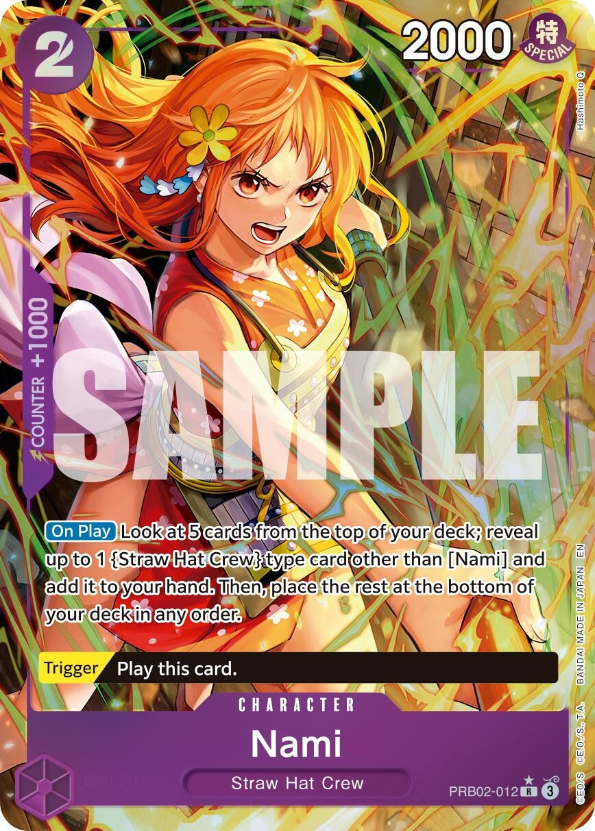 Image for Nami (Alternate Art) (PRB02-012) (Foil) (Premium Booster -The Best- Vol. 2) - One Piece Card Game