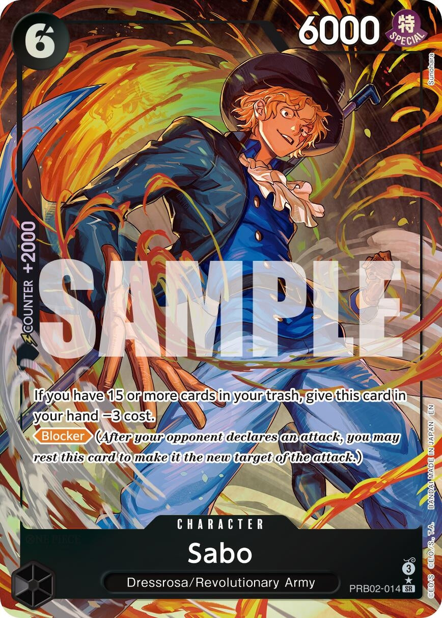 Image for Sabo - PRB02-014 (Alternate Art) (PRB02-014) (Foil) (Premium Booster -The Best- Vol. 2) - One Piece Card Game