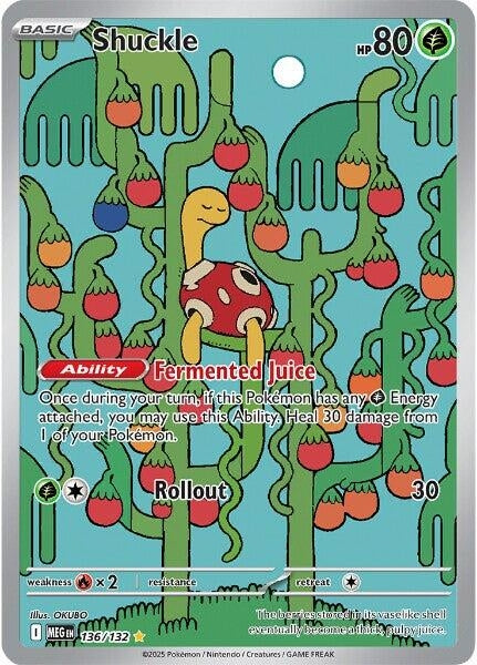 Image for Shuckle (136/132) (ME01: Mega Evolution) - Pokemon