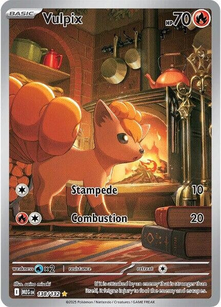 Image for Vulpix (138/132) (ME01: Mega Evolution) - Pokemon