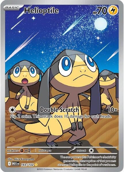 Image for Helioptile (143/132) (ME01: Mega Evolution) - Pokemon
