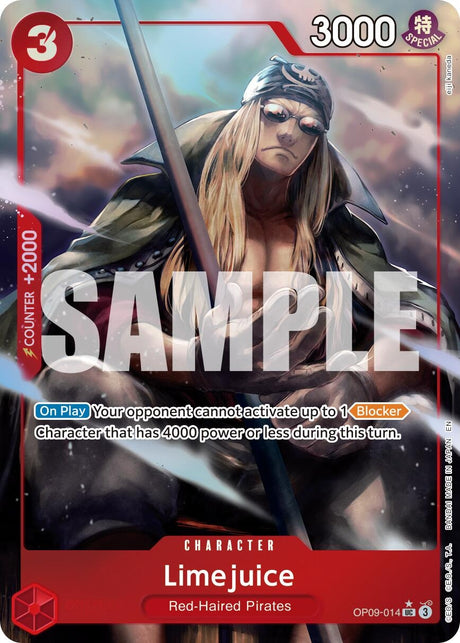 Image for Limejuice (Alternate Art) (OP09-014) (Foil) (Premium Booster -The Best- Vol. 2) - One Piece Card Game