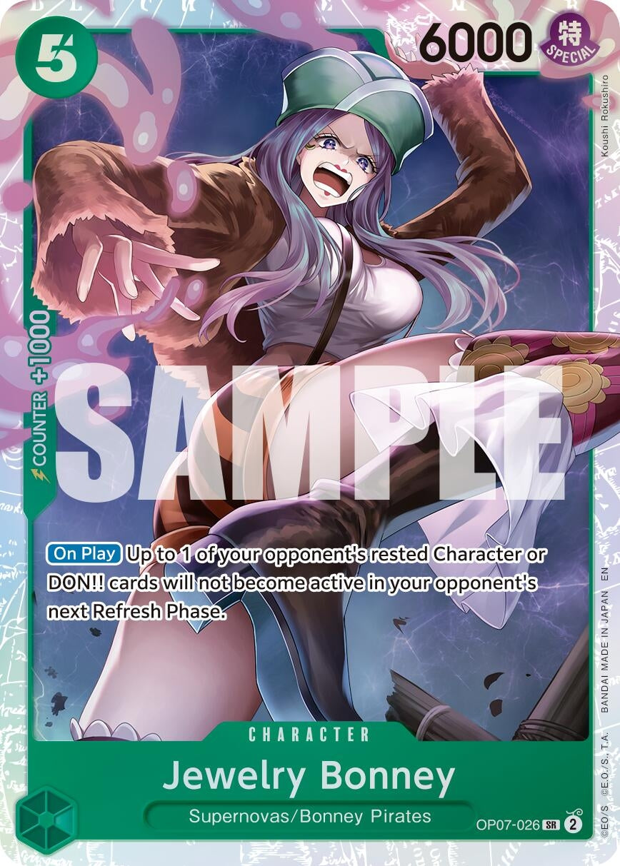 Image for Jewelry Bonney - OP07-026 (Reprint) (OP07-026) (Foil) (Premium Booster -The Best- Vol. 2) - One Piece Card Game