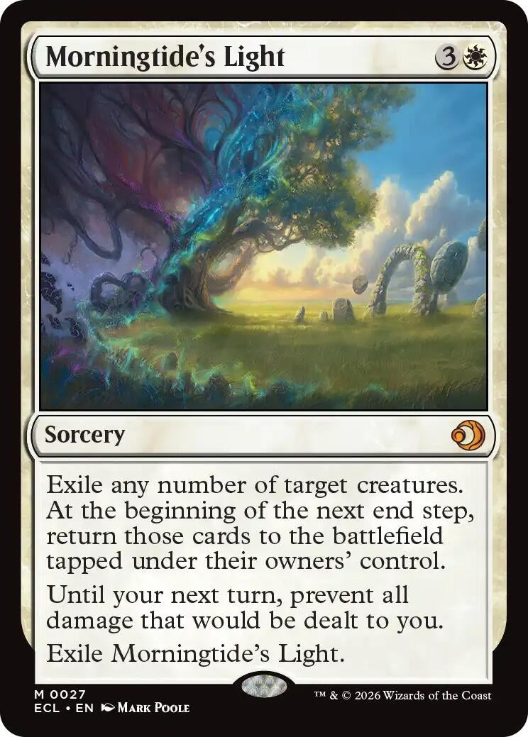 Image for Morningtide's Light (27) (Foil) (Lorwyn Eclipsed) - Magic: The Gathering