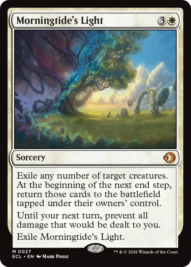 Image for Morningtide's Light (27) (Foil) (Lorwyn Eclipsed) - Magic: The Gathering