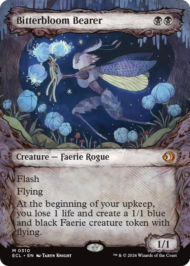 Image for Bitterbloom Bearer (Showcase) (310) (Foil) (Lorwyn Eclipsed) - Magic: The Gathering