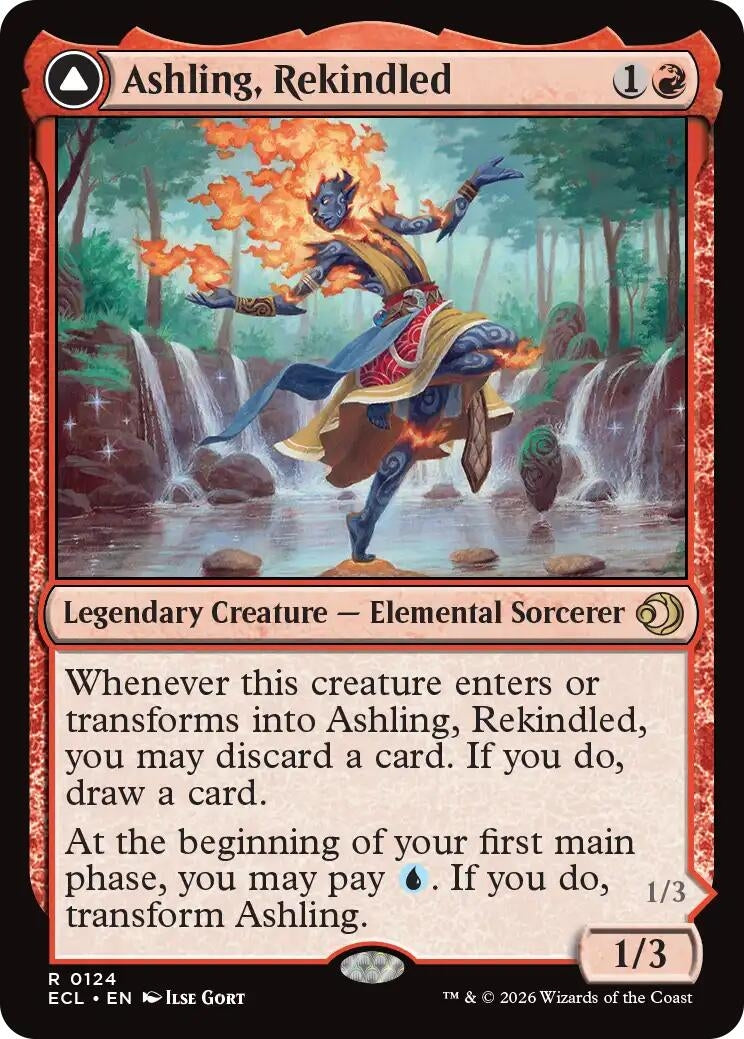 Image for Ashling, Rekindled (124) (Foil) (Lorwyn Eclipsed) - Magic: The Gathering