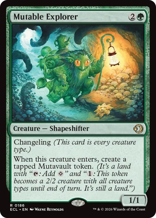 Image for Mutable Explorer (186) (Foil) (Lorwyn Eclipsed) - Magic: The Gathering