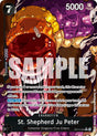 Image for St. Shepherd Ju Peter (Alternate Art) (OP13-084) (Foil) (Carrying On His Will) - One Piece Card Game